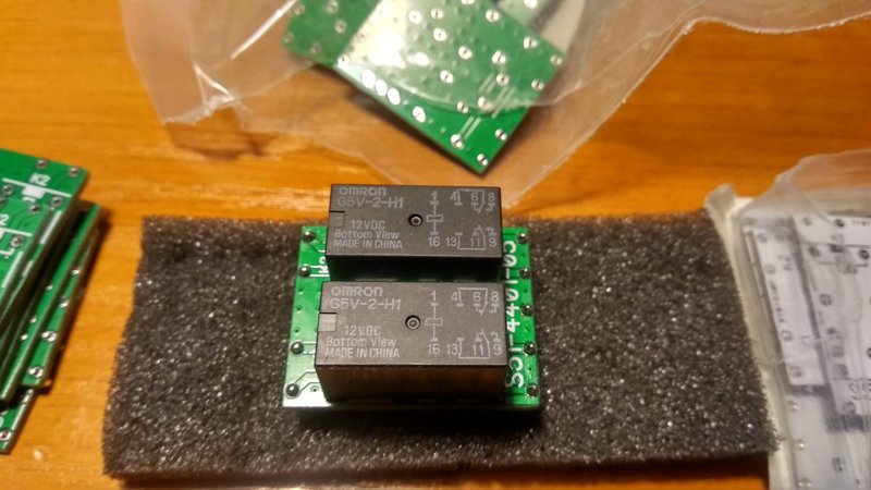Kenwood hybrid transceiver RL-1 relay substitute